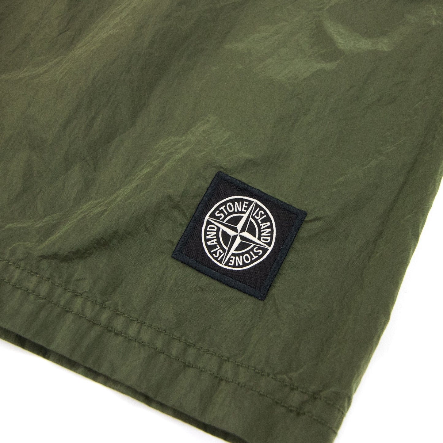 Stone Island B0943 Nylon Metal Swim Shorts Khaki V0058