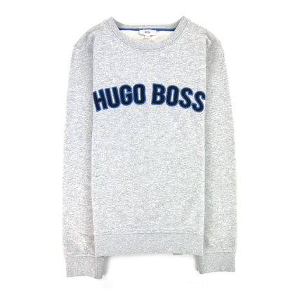 Hugo Boss Kids Brand Logo Crewneck Sweatshirt Grey 089