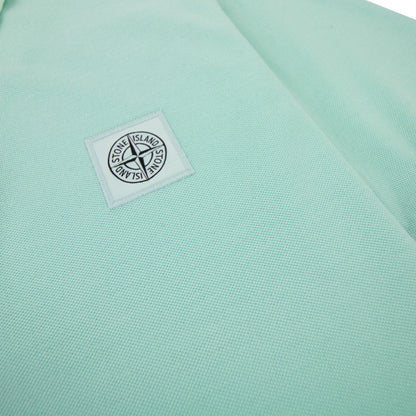 Stone Island Slim Fit Patch Polo Mint Green V0044