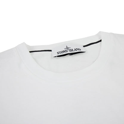 Stone Island Archivio Print T Shirt White V0001
