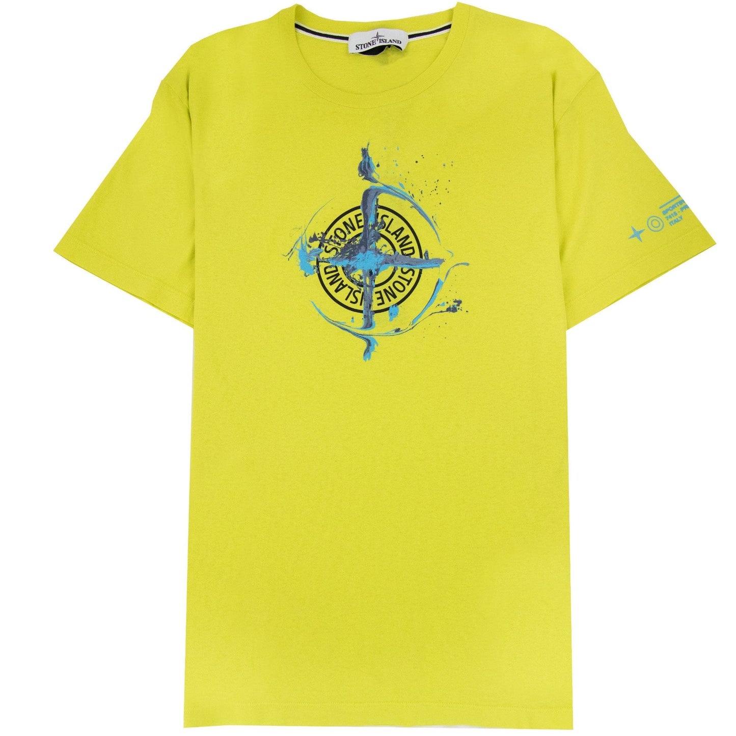 Stone Island 2ns83 Marble One T-shirt Yellow V0051