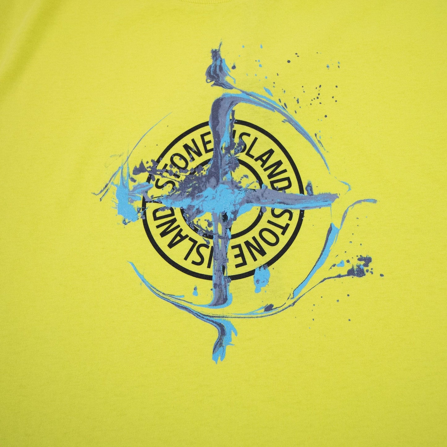 Stone Island 2ns83 Marble One T-shirt Yellow V0051