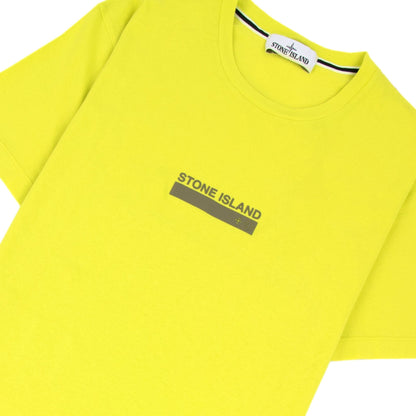 Stone Island 2ns55 Small Logo One Yellow V0051