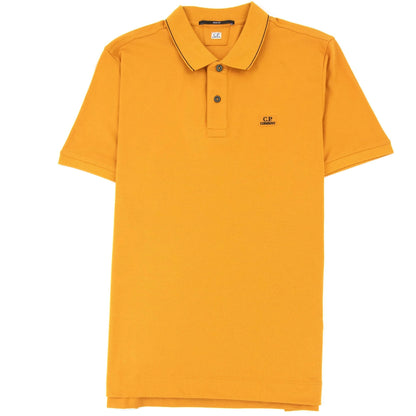 Cp Company Stretch Piquet Polo Desert Sun 436