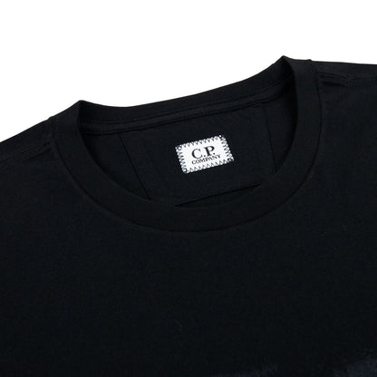 Cp Company 30/1 Short Sleeve T Shirt Black 999