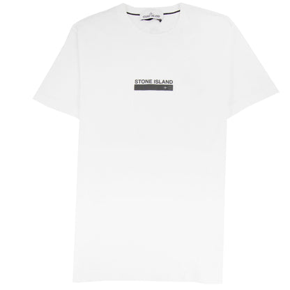 Stone Island 2ns55 Small Logo One White V0001