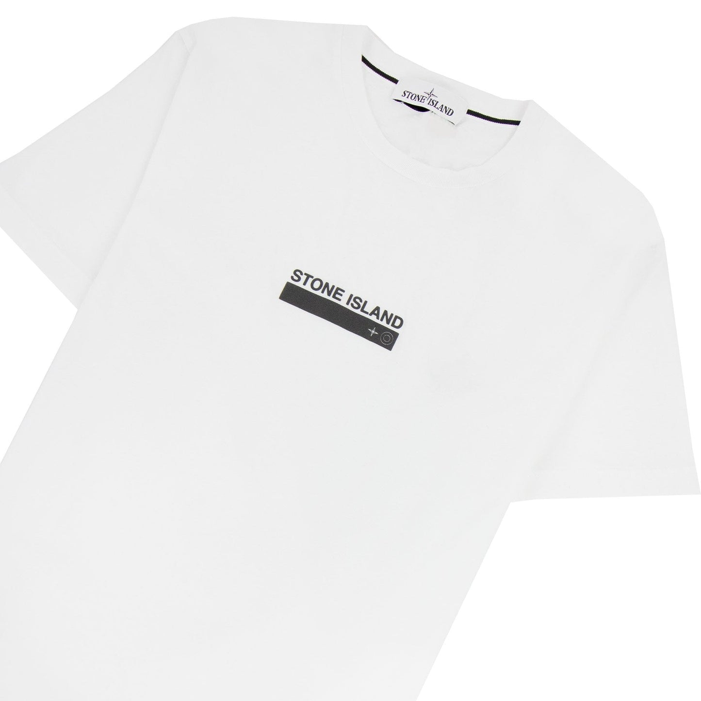 Stone Island 2ns55 Small Logo One White V0001