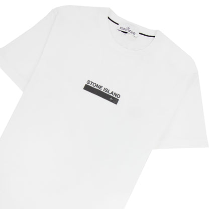 Stone Island 2ns55 Small Logo One White V0001