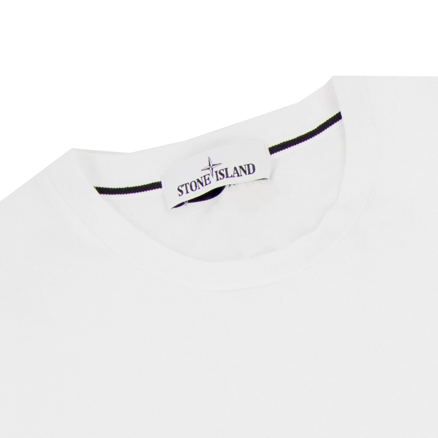 Stone Island 2ns55 Small Logo One White V0001