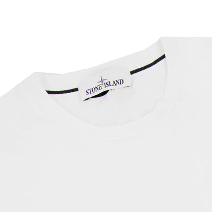 Stone Island 2ns55 Small Logo One White V0001
