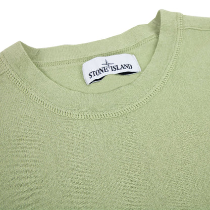 Stone Island 532b9 Crewneck Knitwear Light Green V0052