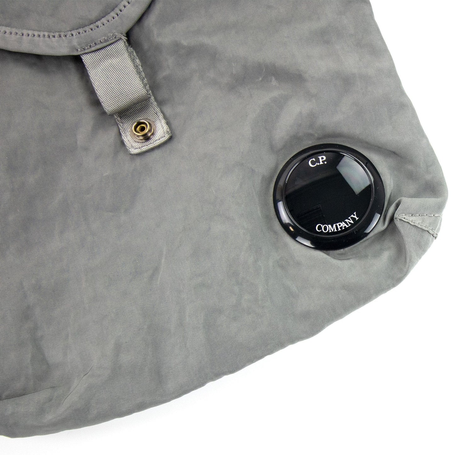CP Company Nylon B Garment Dyed Crossbody Lens Bag Moon Mist 917