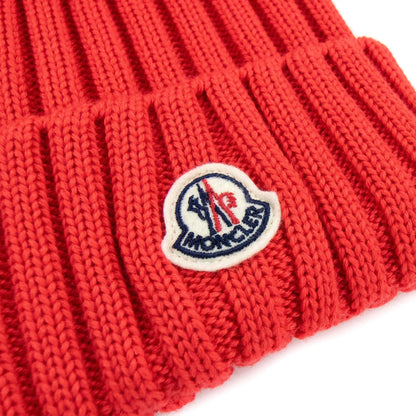 Moncler Pom Pom Beanie Red