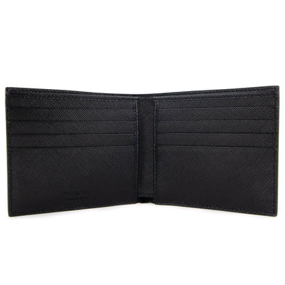 Prada Saffiano Leather Wallet Black