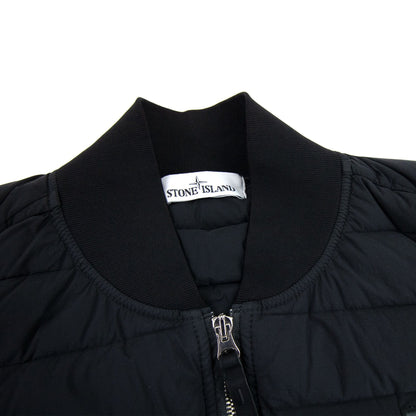 Stone Island G0225 Loom Woven Down Gilet Charcoal V0065