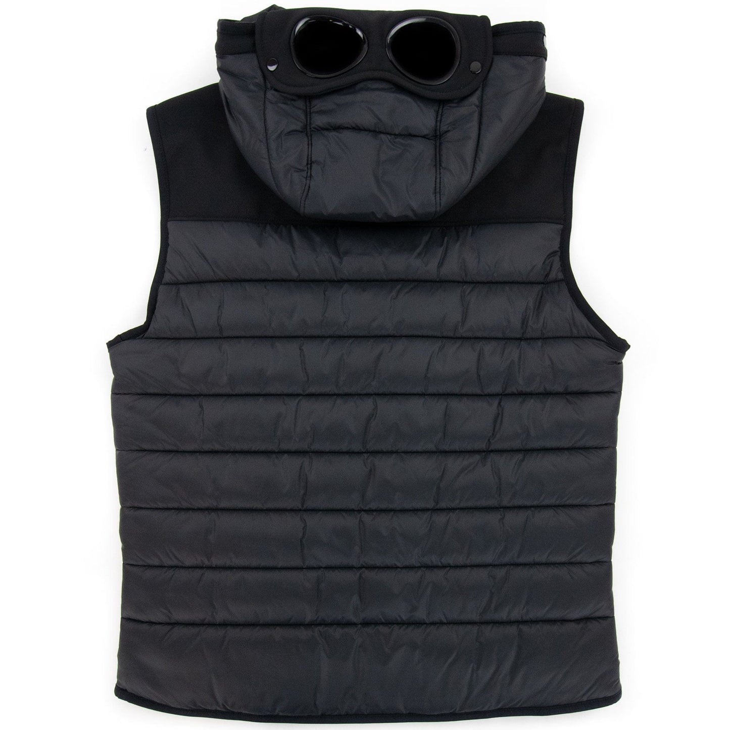 Cp Company Shell Mixed Goggle Gilet Black 999