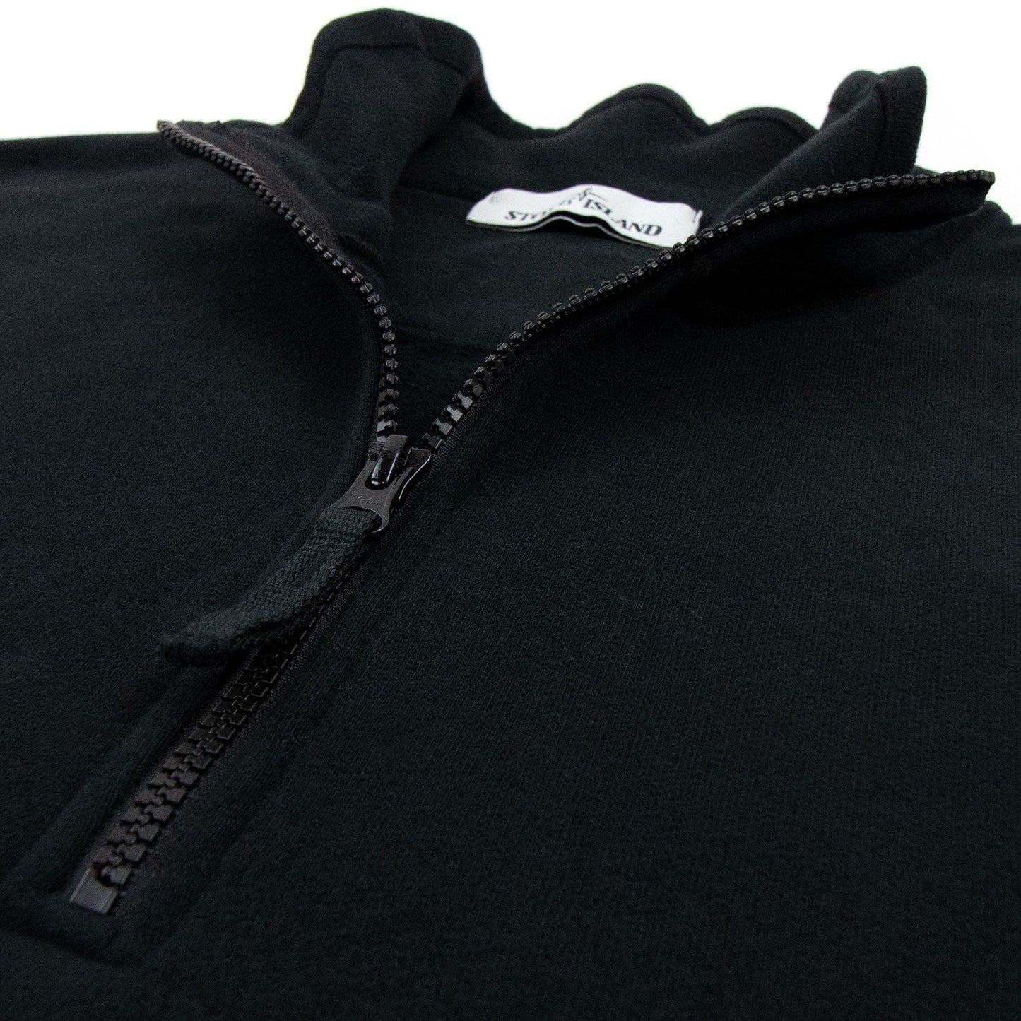 Stone Island 61920 Half Zip Sweatshirt Black V0029