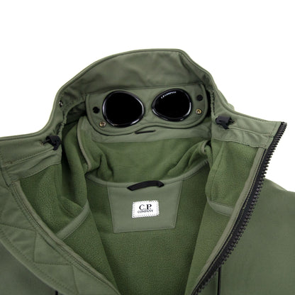 CP Company Soft Shell Jacket Khaki 665