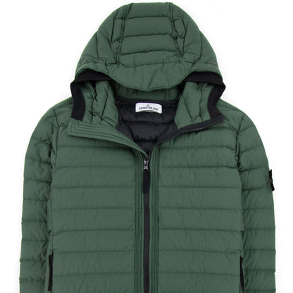 Stone Island 42725 O-cottonr Nylon Tela Jacket Sage V0055