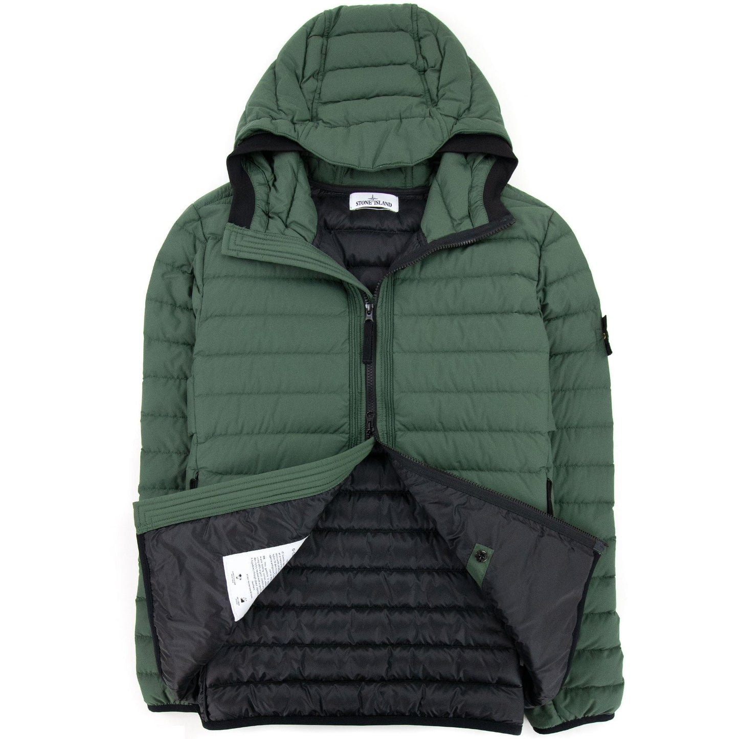Stone Island 42725 O-cottonr Nylon Tela Jacket Sage V0055