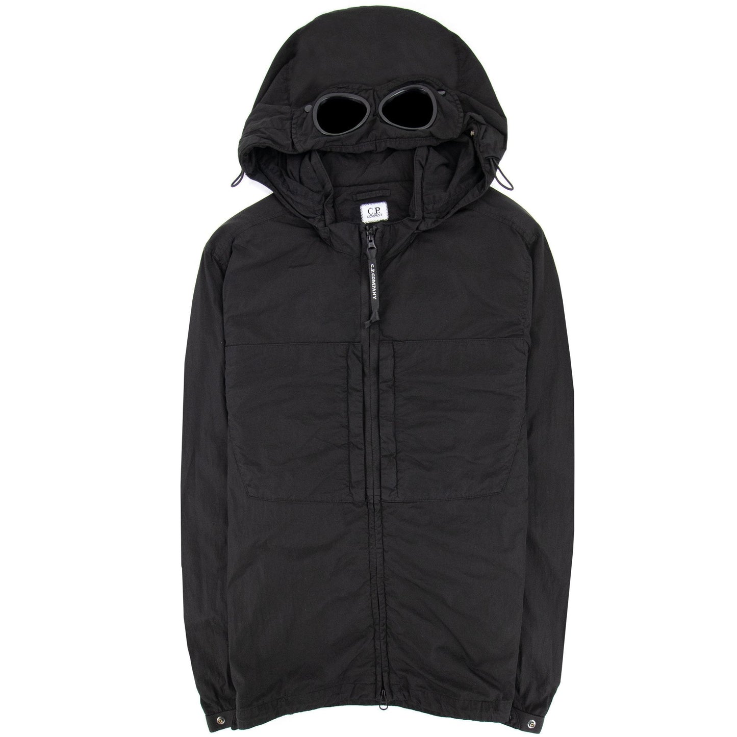 CP Company Chrome-r Detachable Goggle Overshirt Black 999
