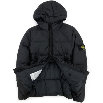 Stone Island 40123 Garment Dyed Crinkle Reps Ny Down Tc Jacket Charcoal V0065