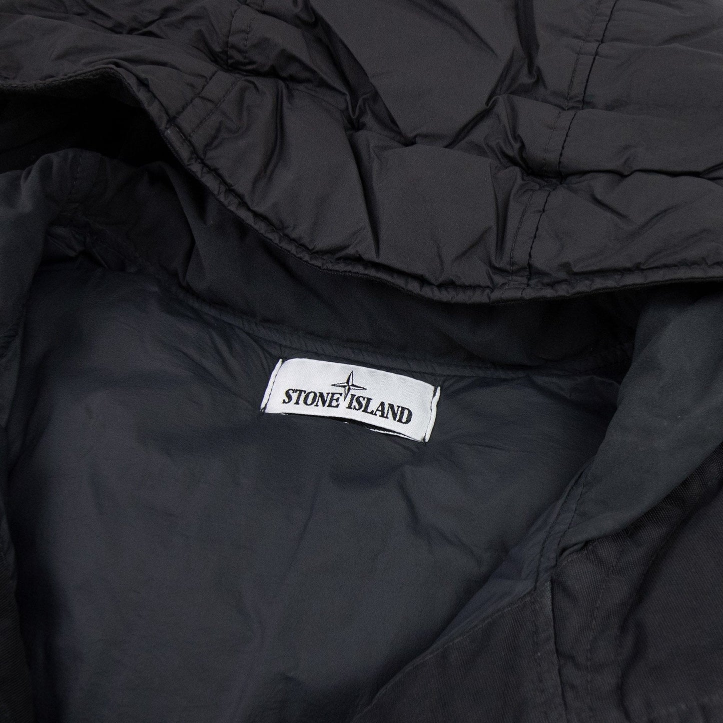 Stone Island 40123 Garment Dyed Crinkle Reps Ny Down Tc Jacket Charcoal V0065