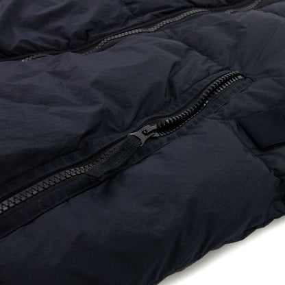 Stone Island 40123 Garment Dyed Crinkle Reps Ny Down Tc Jacket Navy V0020