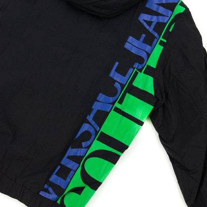 Versace Jeans Couture Logo Accent Jacket Black