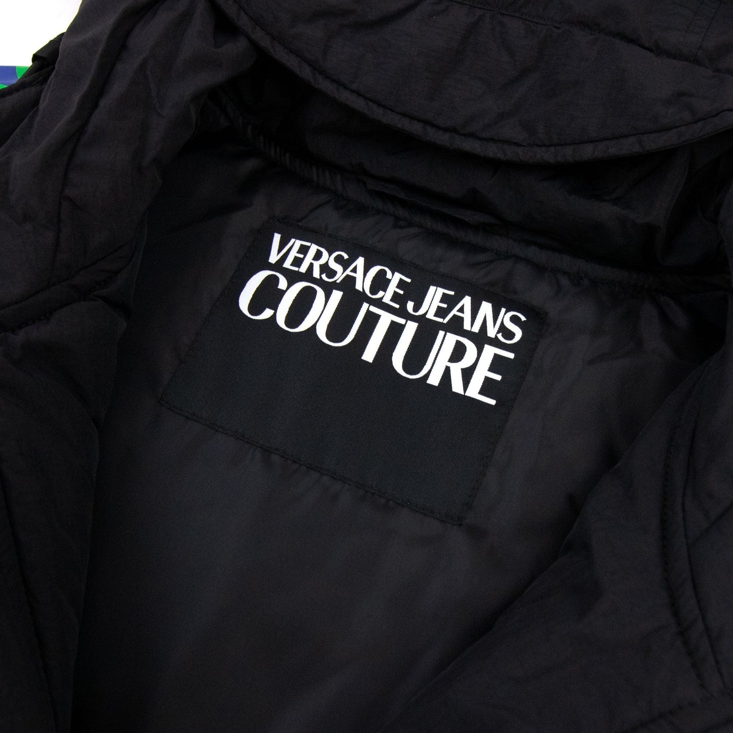 Versace Jeans Couture Logo Accent Jacket Black