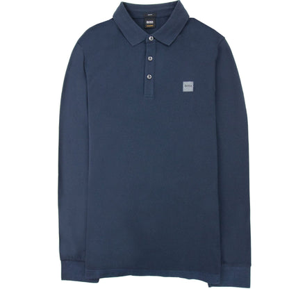 Hugo Boss Passerby L/s Patch Logo Polo Navy 404