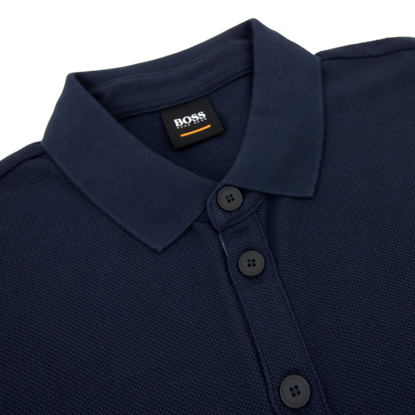 Hugo Boss Printcat Rubber Logo S/s Polo Navy 404