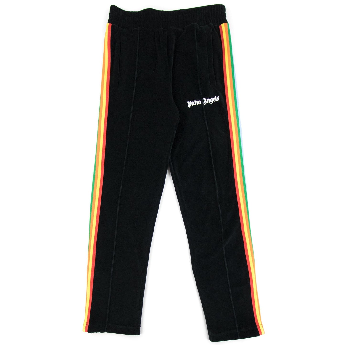 Palm Angels Rainbow Track Pants Black/multi