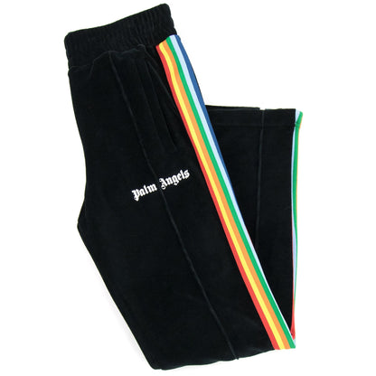 Palm Angels Rainbow Track Pants Black/multi