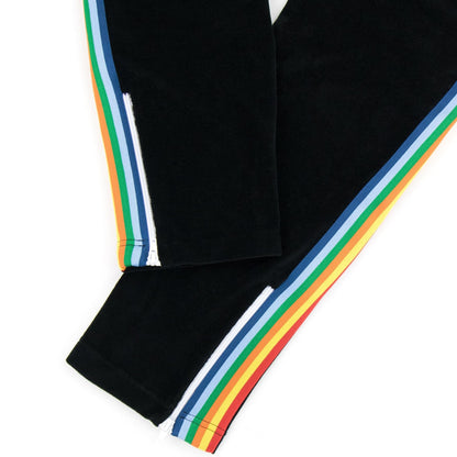 Palm Angels Rainbow Track Pants Black/multi