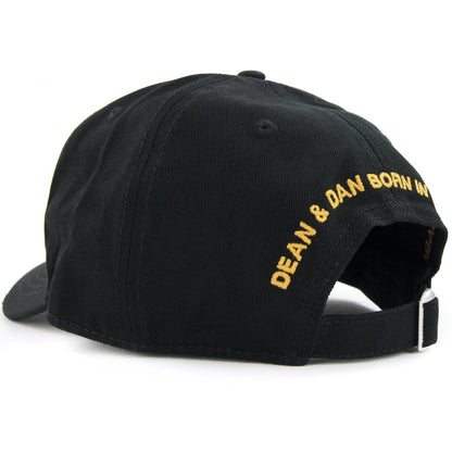 Dsquared2 Canadian Flag Baseball Cap Black 2124