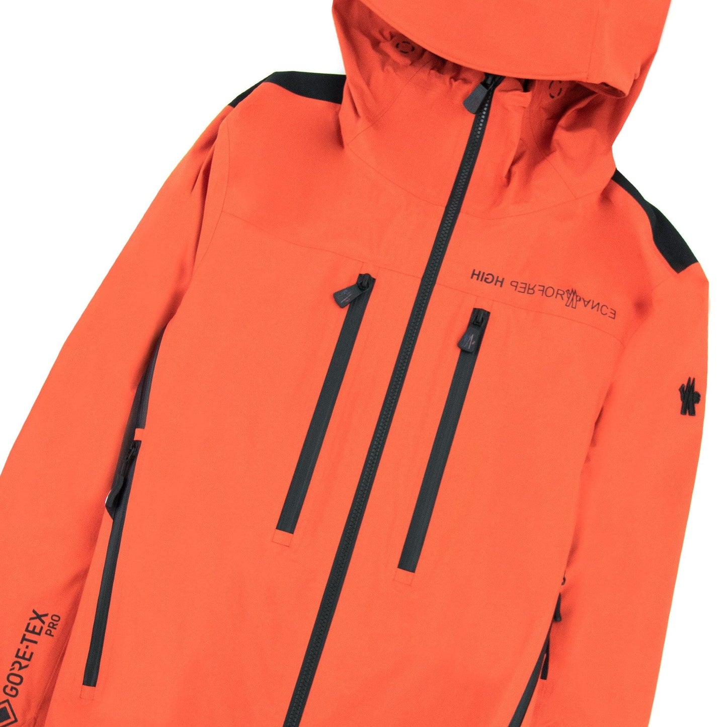 Moncler Moirans Waterproof Jacket Bright Orange 335