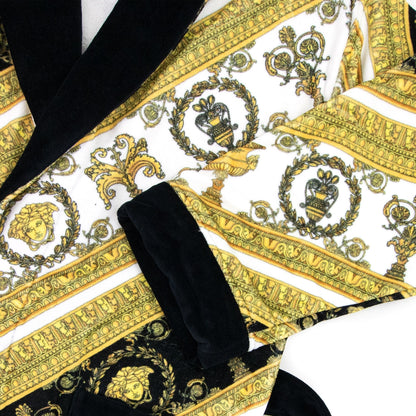 Versace Baroque Print Bathrobe