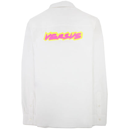Versace Versus Logo L/s Shirt White