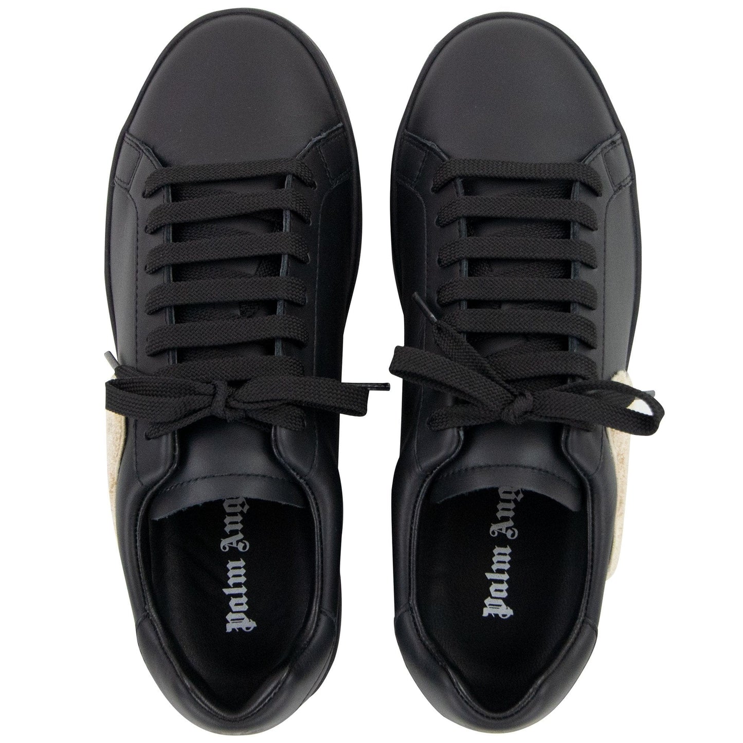 Palm Angels Teddy Bear Tennis Sneakers Black/brown