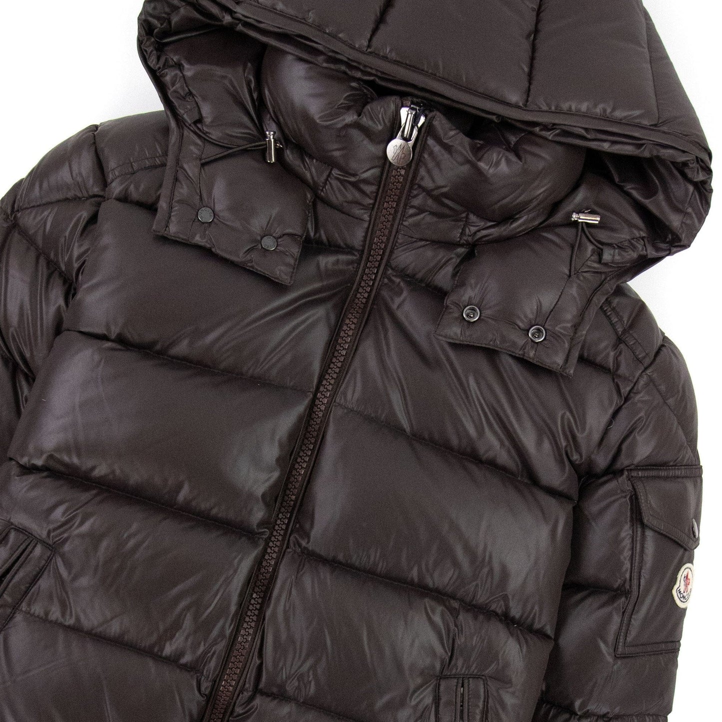 Moncler Maya Short Down Jacket Brown 243