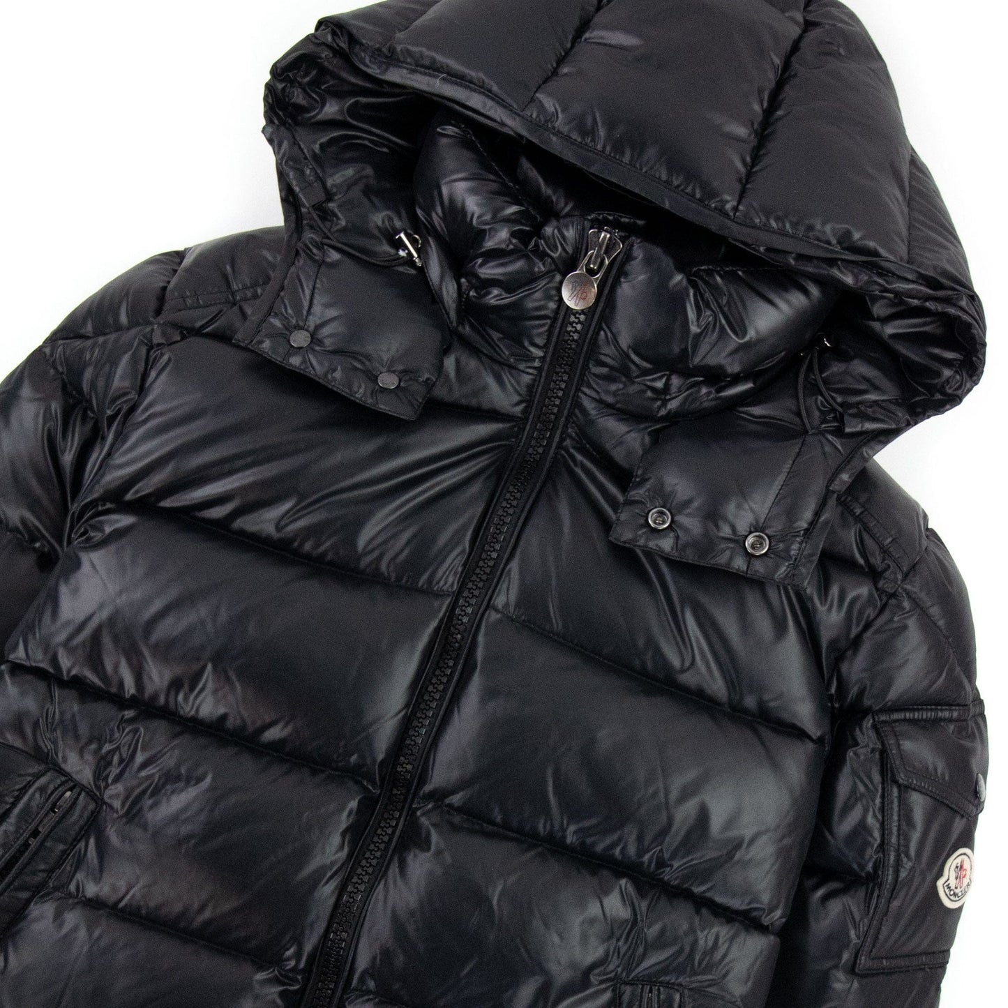 Moncler Maya Short Down Jacket Black 999