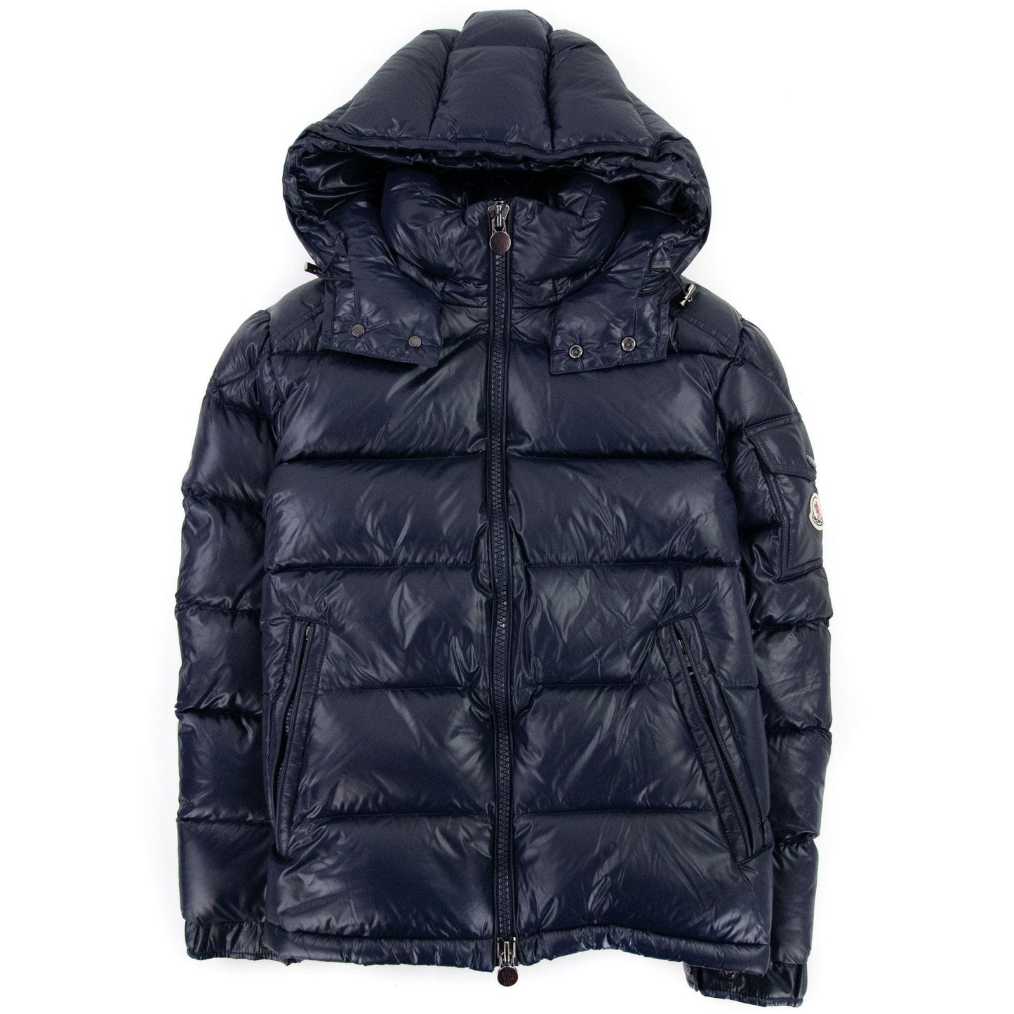 Moncler Maya Short Down Jacket Navy 742