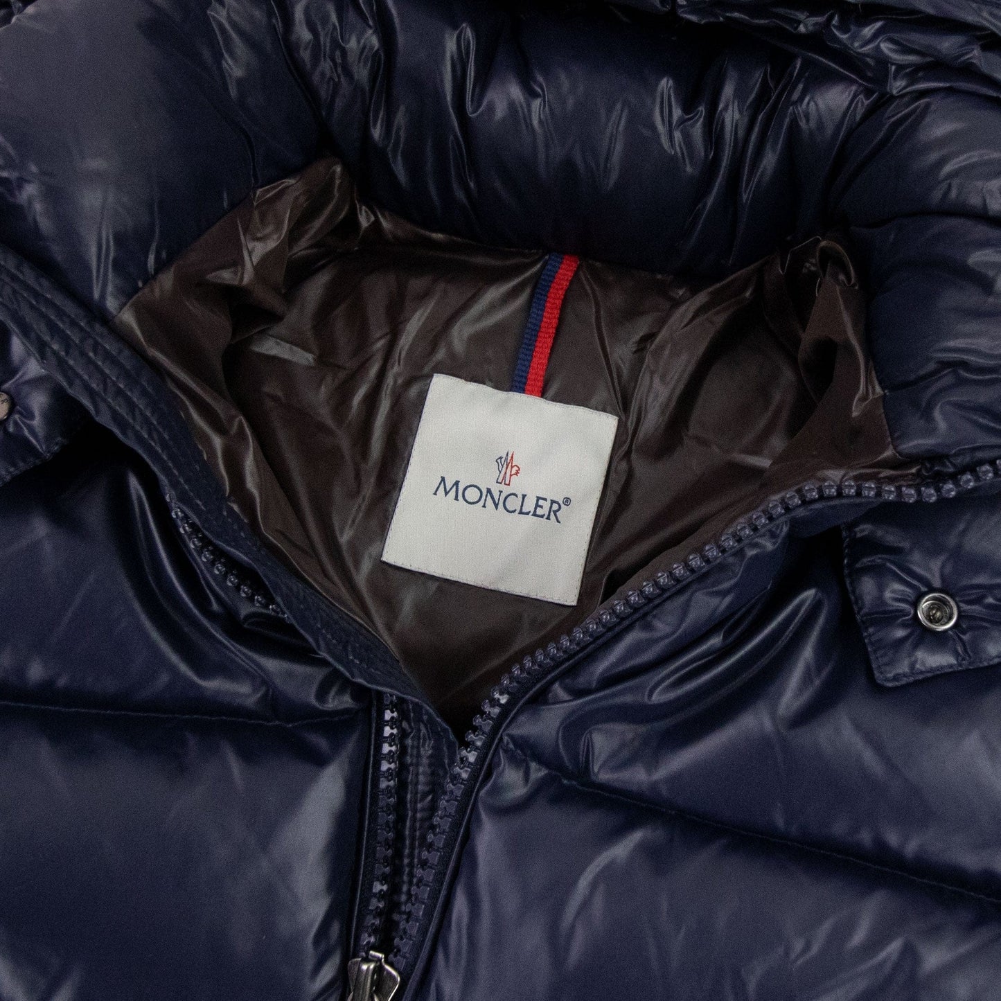 Moncler Maya Short Down Jacket Navy 742