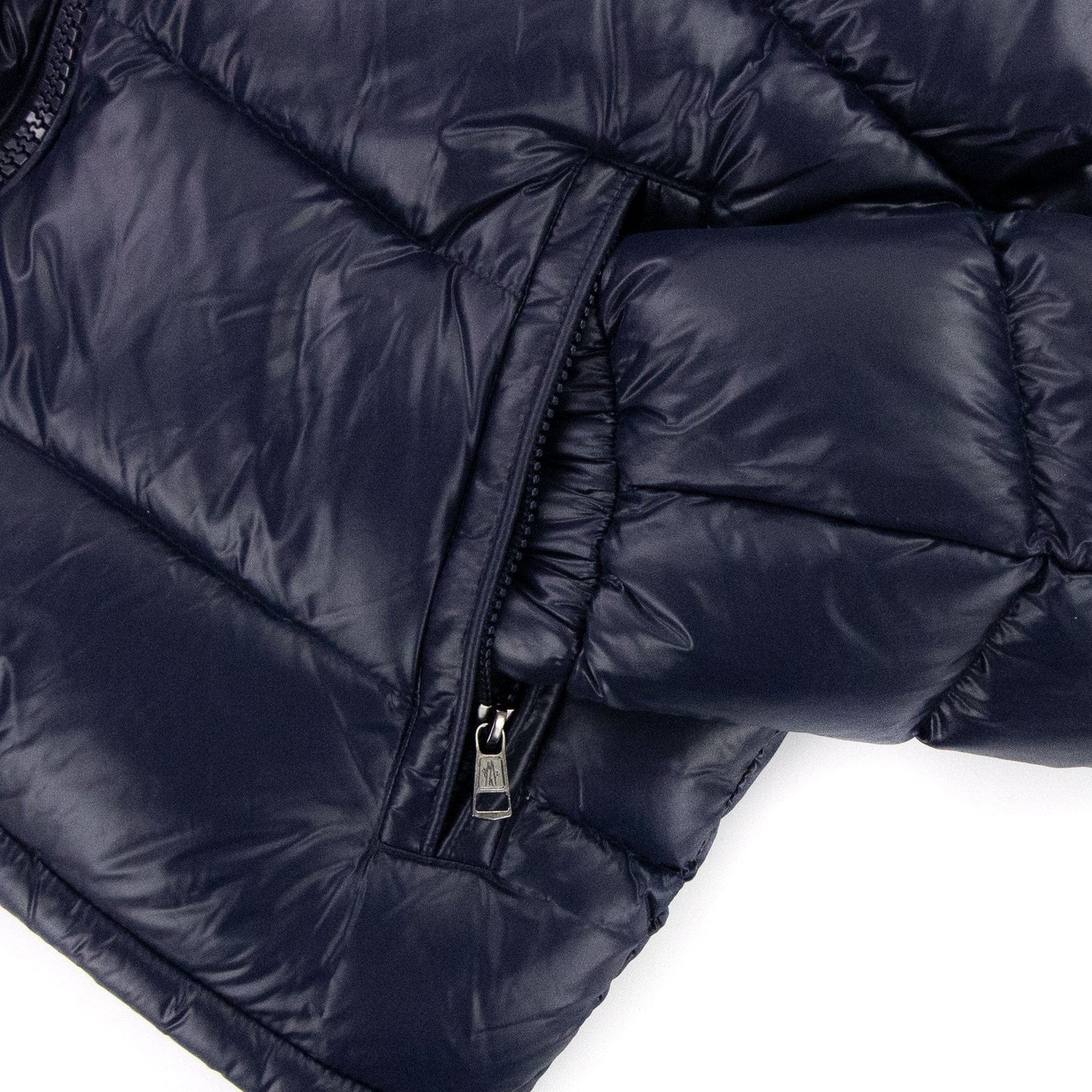 Moncler Maya Short Down Jacket Navy 742