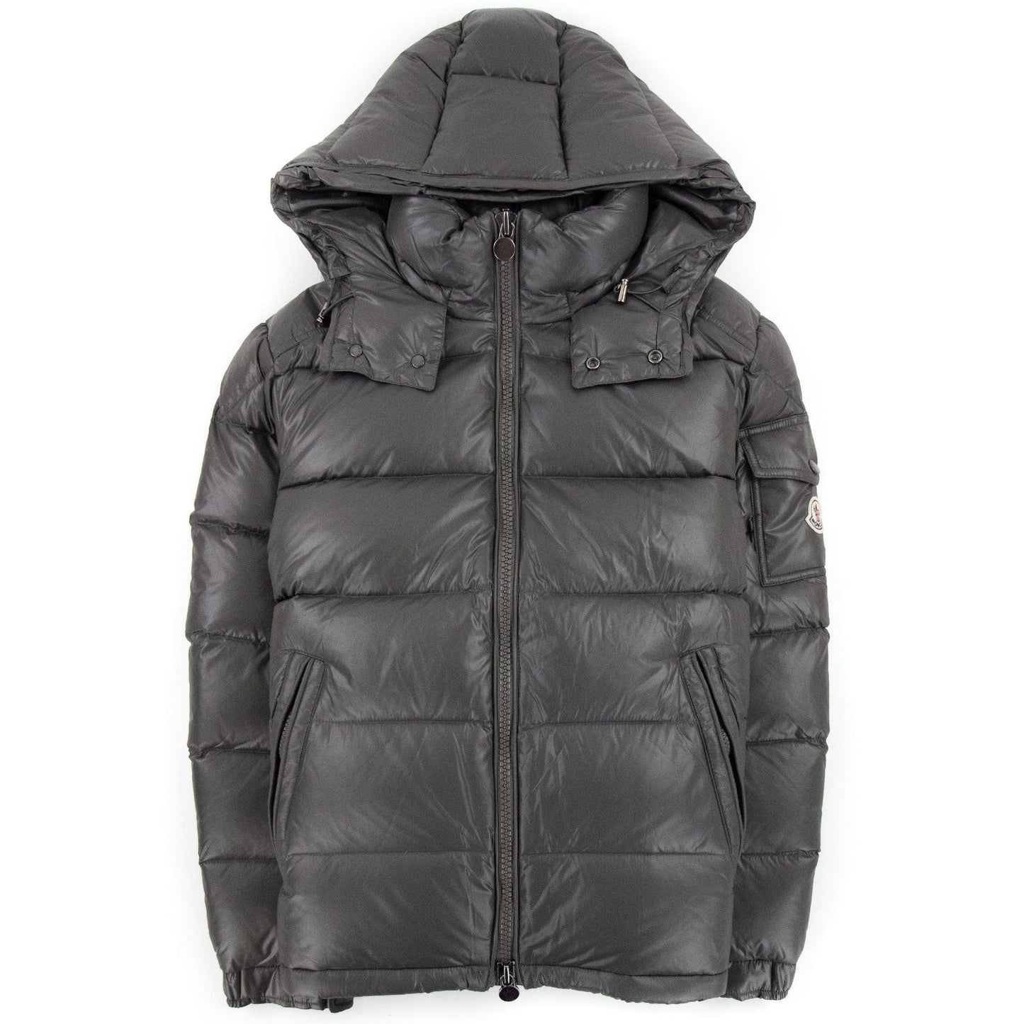 Moncler Maya Short Down Jacket Dark Grey 930