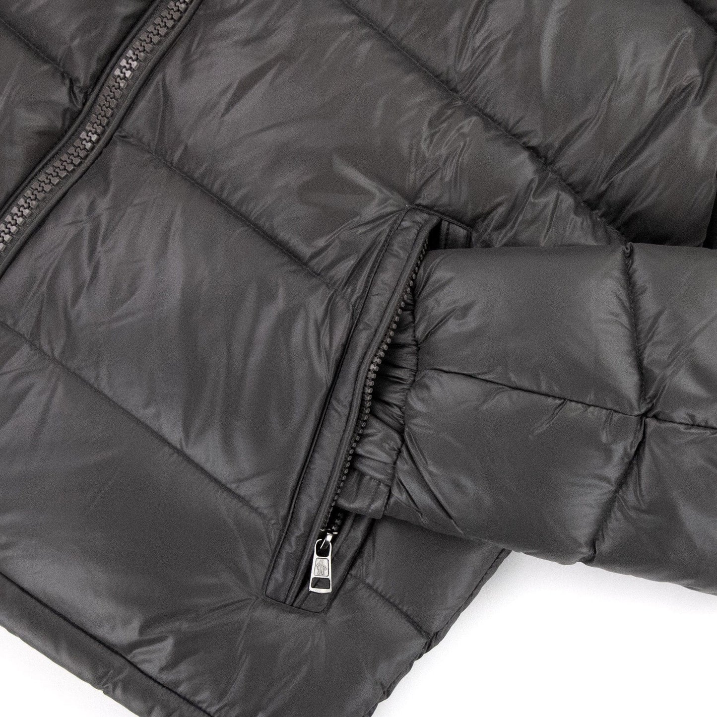 Moncler Maya Short Down Jacket Dark Grey 930