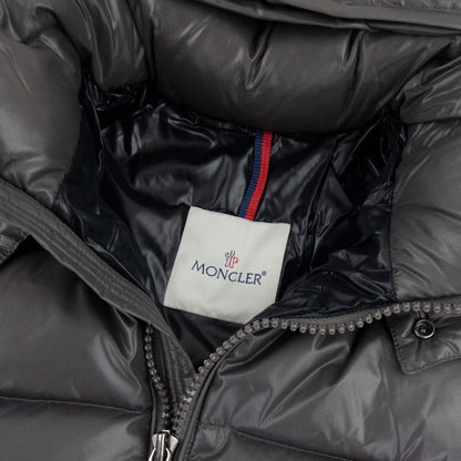 Moncler Maya Short Down Jacket Dark Grey 930
