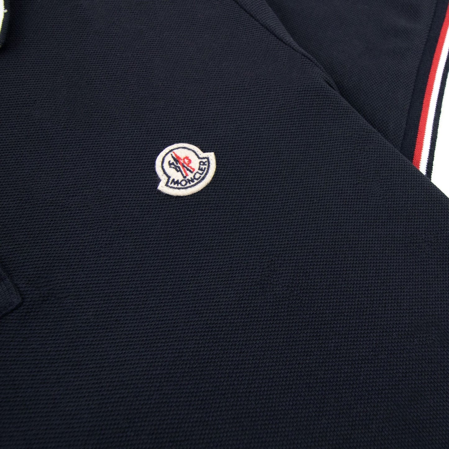 Moncler Maglia Polo Manica Corta Navy 773