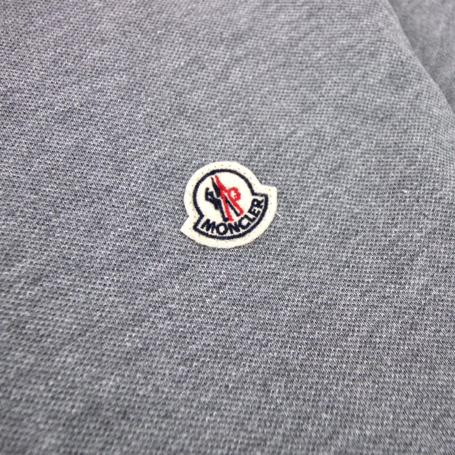 Moncler Maglia Polo Manica Corta Grey 984